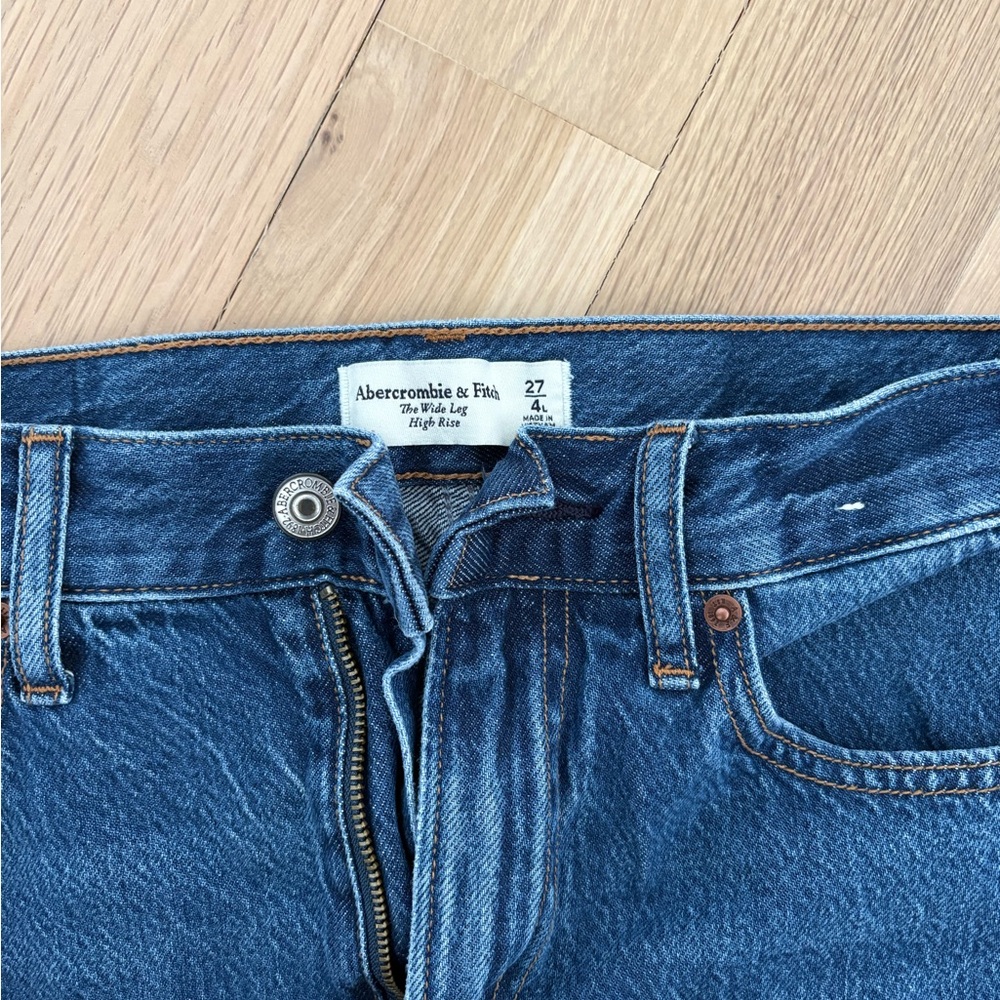 Abercrombie & Fitch Women's Blue Flare Jeans